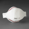 3M 8670F White N95 Flat Fold Respirator - 051135-89168 -- 051135-89168