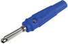 Banana Plug, 4Mm, 24A, Screw, Blue; Gender Multicomp - 80P3600 - Newark, An Avnet Company