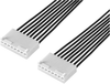 Cable Assy, 8Pos Rcpt-Rcpt, 150Mm; Connector To Connector Molex - 57AJ5401 - Newark, An Avnet Company