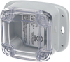 Enclosure W/ Flange, Pc, Grey/clear; Enclosure Type Bud Industries - 82AH3742 - Newark, An Avnet Company