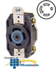 Leviton 30 AMP, 120/208V, Single Flush Receptacle with.. - 2810 - TelephoneStuff.com