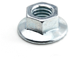 1/2-13 Flange Nut, Zinc, Large, Serrated -- NG2LFC04013Z - Image