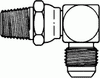 JIC to Pipe Swivel Elbow 90° - 2501-S - Tompkins Industries, Inc.