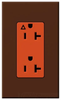 Duplex/Single Receptacle - NTR-20-IG-OR-SI - Lutron Electronics Co., Inc.