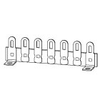 Lug Terminal Strip-Mini - 864 - Keystone Electronics Corp.