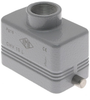 Standard, Rectangular Hood, size 57.27, 2 Pegs, Top PG16 cable entry - CHV-10L - Mencom Corporation