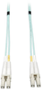 10Gb Duplex Multimode 50/125 OM3 LSZH Fiber Patch Cable, (LC/LC) - Aqua, 10M (33-ft.) -- N820-10M