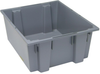 Genuine Stack & Nest Tote Bin, Grey; Bin Colour Quantum Storage - 44AC7541 - Newark, An Avnet Company