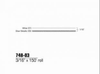3M Scotchcal 74803 Silver Metallic / White Striping Automotive Tape - 3/16 in Width x 150 ft Length - 2 mil Thick - 051141-74803 - R. S. Hughes Company, Inc.