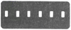 Standard Wall Plate - 74006 - Mulberry Metal Products, Inc.