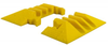 End Caps for YJ3-225-Y/B 3-Channel Yellow Jacket® Cable Protector - YJ3EB-225-Y - YJ3EB-225-Y - Checkers