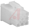 Connector, Soft Shell; 9; 600 VAC; Plug; Matrix; Nylon; Plug; Natural; UL 94V-0 - 70082933 - Allied Electronics, Inc.