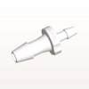 Straight Reducer Connector, Barbed, White - HSR5330 - Qosina Corp.