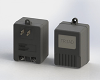 Wall Plug-In Power Supply, 12 VAC @ 1000ma, UL, Level VI, Screw Terminals, Mounting Tab -- WAU120-1000T-S - Image