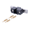 2+2 Pos. Male DIL 24-28 AWG Cable Conn. Kit, Panel Mount - M80-5C10405MU - Harwin Plc