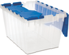Container, KeepBox 12 Gal, 21-1/2 x 15 x 12-1/2 -- 66486CLDBL - Image