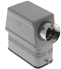Standard, Rectangular Hood, size 49.16, 2 Pegs, Side PG16 cable entry - CZAO-15L16 - Mencom Corporation