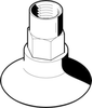 Vacuum suction cup - ESS-30-GT-G1/8-I - Festo Corporation