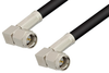SMA Male Right Angle to SMA Male Right Angle Cable 24 Inch Length Using RG223 Coax - PE3428-24 - Pasternack