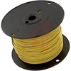 Wire, Hook-Up; 18 AWG; 16/30; 0.031 in.; 0.112 in.; -55 degC; 600 V; Yellow - 70194054 - Allied Electronics, Inc.