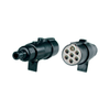 Switches & Connectors - Vehicle Connectors - Sockets & Plugs - 7-Pole Sockets & Plugs - Series: ADR 7-Pole 24V Sockets and Plugs - 00596400 - 00596400 - Littelfuse, Inc.