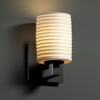 POR-8921-10-SAWT-MBLK Sconces-Single Glass - 670621 - Capital Lighting, Inc.