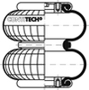 Double Convolution Air Spring