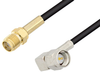 SMA Female to SMA Male Right Angle Cable 24 Inch Length Using RG174 Coax - PE3W03981-24 - Pasternack