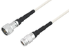 Quick Lock N Male to N Female Low Frequency Low Loss Cable 24 Inch Length Using PE-SF200LL Coax, RoHS - PE3TC1103-24 - Pasternack