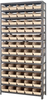 Open Shelving, 13Shelves, 60Bins, Ivory; Shelving Unit Type Quantum Storage - 44AC8817 - Newark, An Avnet Company