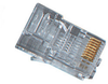 RJ45 Modular Plug For Round Solid Cable -- FM110