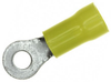 Terminal, Ring Tongue, #8, Crimp, Yellow, Full Reel; Stud Size - Metric Amp - Te Connectivity - 26R1500 - Newark, An Avnet Company