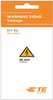 Label, Warning, 25Mm, Yel, Die-Cut Rohs Compliant Te Connectivity - 47AK7336 - Newark, An Avnet Company