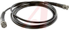 Cable Assy; 72 in.; 20 AWG; RG58C/U; Non Booted; Black Jacket; UL Listed -- 70197384 - Image
