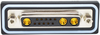 Combo D-Sub Conn, R/a Rcpt, Db-13W3, Ip67; Product Range Norcomp - 82AH3867 - Newark, An Avnet Company