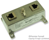 Surge Suppressor, Data Line, 2Outlet; Plug Type L-Com - 10P9605 - Newark, An Avnet Company