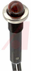 Indicator,Pnl-Mnt;Red;Neon;3/8 in.;3/8-24;250 V;38720 W;Nickel-Plated Brass - 70214097 - Allied Electronics, Inc.
