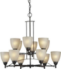 2231-12-32 Mid. Chandeliers-Glass Up - 416506 - Capital Lighting, Inc.