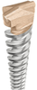 1" x 11" x 16" 2 Cutter Spline Shank Rotary Hammer Bit -- DW5721 - Image