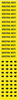 Brady B-946 Black on Yellow Vinyl Self-Adhesive Pipe Marker - 2 1/4 in Height - 1/2 in Character Height - 2 3/4 in Length - Printed Msg = INDUSTRIAL WASTE with Right Arrow - 7162-3C - 754476-81586 - R. S. Hughes Company, Inc.
