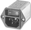 Power Entry Module, Plug, 2A; Connector Type Schurter - 86H4267 - Newark, An Avnet Company