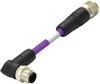 Sensor Cord, 2P M12 Plug-M12 Rcpt, 3.3' Rohs Compliant Te Connectivity - 74AH5161 - Newark, An Avnet Company