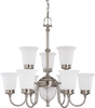 60-2809 Mid. Chandeliers-Glass Up - 403494 - Capital Lighting, Inc.