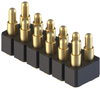 Spring Loaded Connector, Header, 12Pos; Spring Loaded Connector Type Mill Max -- 64AH1499