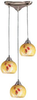 101-3YW Mini Pendants-3 Light Cluster - 415556 - Capital Lighting, Inc.