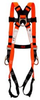 3M Feather 1011FEQ Orange 2XL Vest-Style Body Harness - Polyester Webbing - 078371-63387 - 078371-63387 - R. S. Hughes Company, Inc.