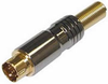 Heavy duty gold 2 piece 8 pin mini-din cable mt (m) -- CV-SVMD8CAHD