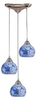 101-3BL Mini Pendants-3 Light Cluster - 782693 - Capital Lighting, Inc.