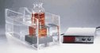 Cole-Parmer Plexiglas tank, 27.5-liter capacity; measures 18.5