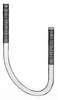U Bolt - Non Metric -- 095 0050PL - Image